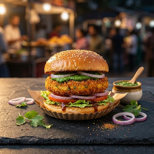 Aloo Tikki Burger
