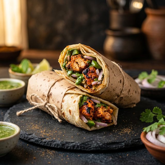 Chicken Tikka Roll