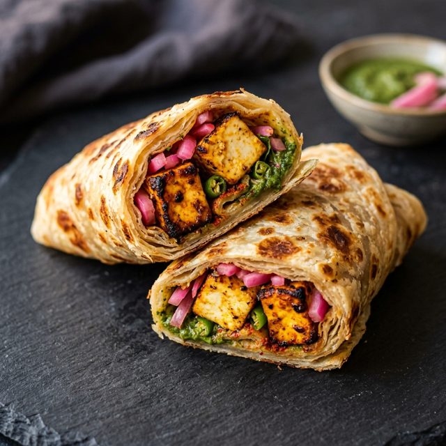 Paneer Kathi Roll