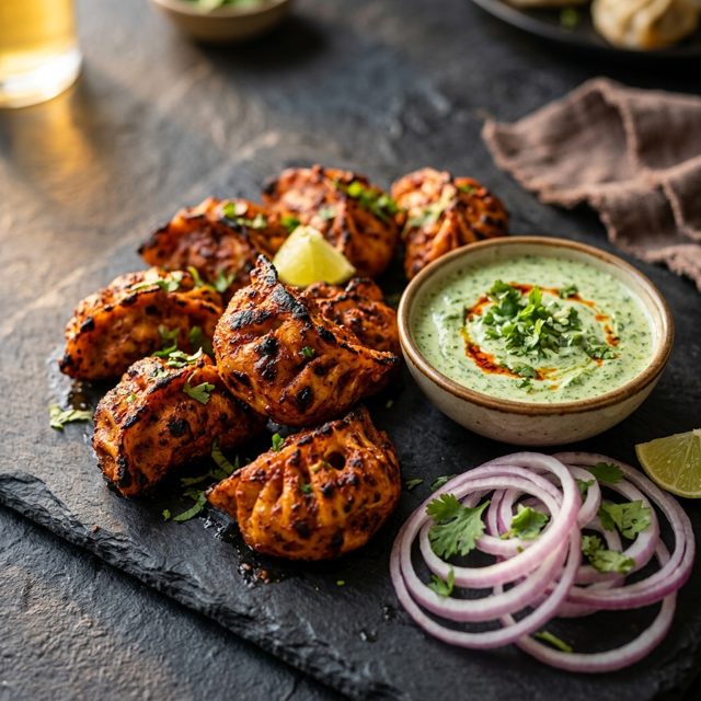 Tandoori Momos (6)
